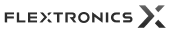 logotipo Flextronics manufacturing